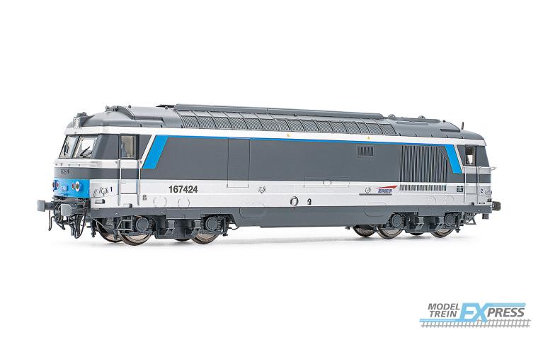 Jouef 2447 SNCF, BB 67400 with flat lateral sides