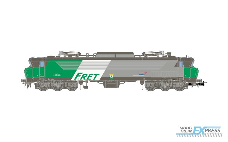 Jouef 2453S SNCF, CC 6504 "Vitry-sur-Seine" in green "FRET" livery, ep. V, with DCC sound decoder