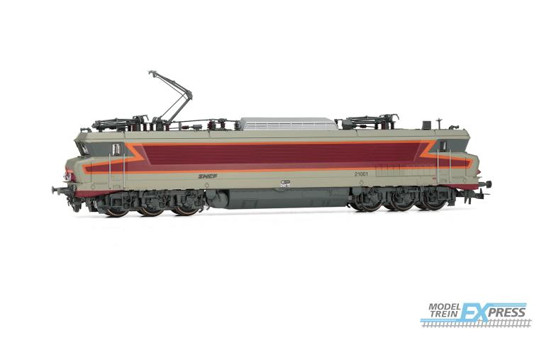 Jouef 2454S SNCF, CC 21001 in red-grey livery with logo nuille, ep. IV, with DCC sound decoder