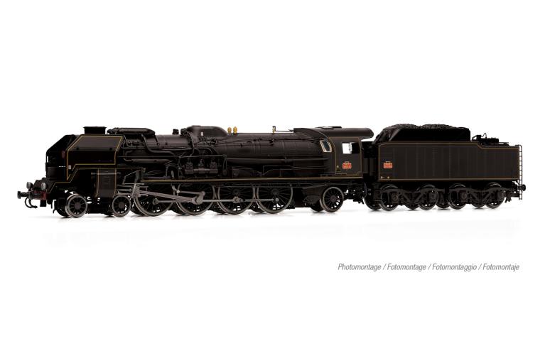 Jouef 2478S SNCF, steam locomotive 241 P with tender 34 P, with DCC Sound decoder