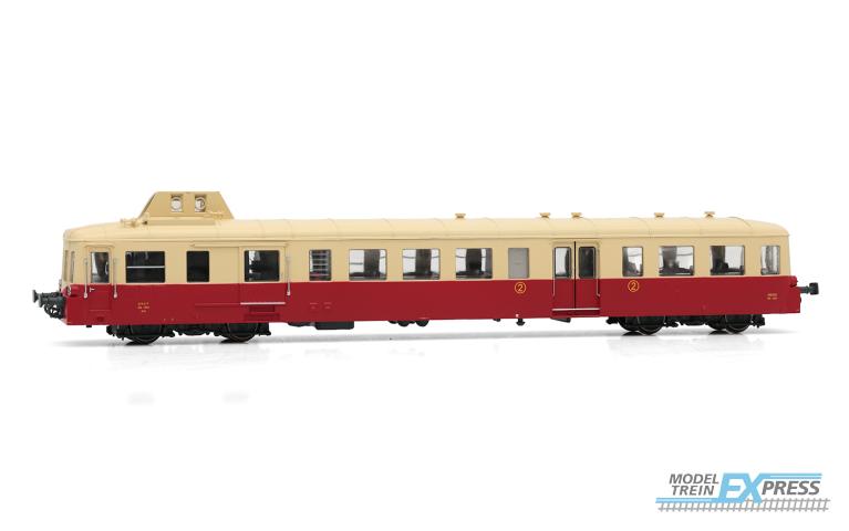 Jouef 2617 SNCF, X 3800 "Picasso" diesel railcar, red and beige livery, ep. III