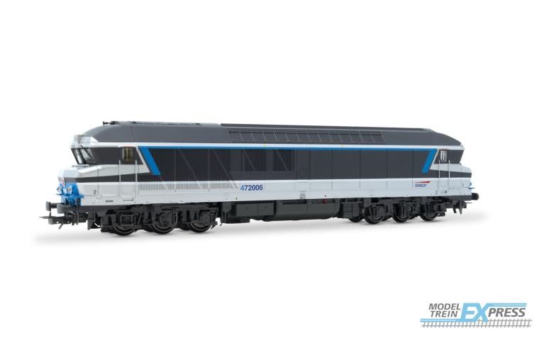 Jouef 2620 SNCF, diesel locomotive CC 72006, "Corail Plus" livery, Bleu Isabelle, ep. V
