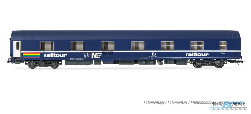Jouef 4160 SNCB sleeping coach T2 TEN Railtour livery blue roof ep IVb