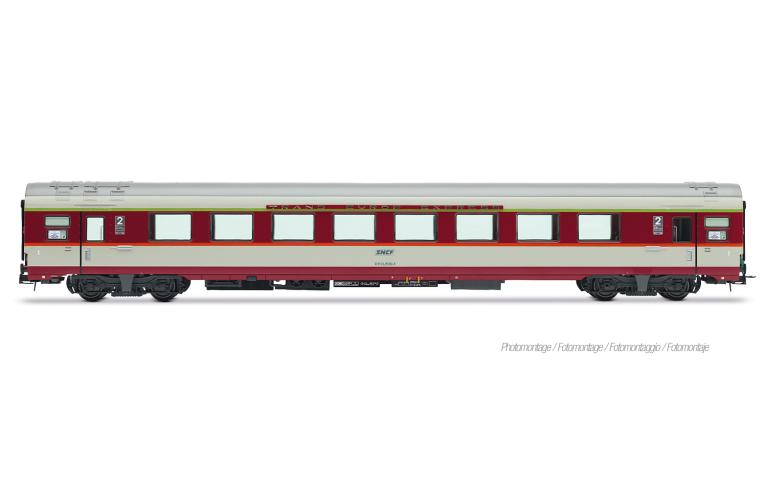 Jouef 4204 SNCF, B8tu (ex A8tu), additional coach for "Le Capitole" 1985, ep. IV