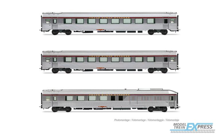 Jouef 4206HM SNCF, 3-unit set TEE "Jules Verne", ep. IV