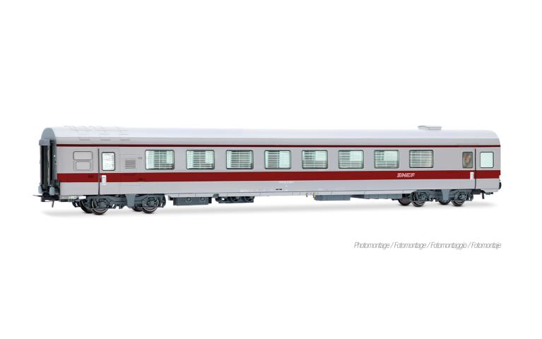 Jouef 4212 SNCF, radio engineering coach, grey and red livery, ep. IV