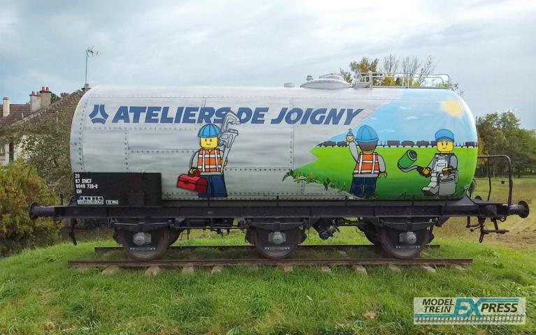 Jouef 6295 VTG, 3-axle tank wagon "Ateliers de Joigny", ep. VI