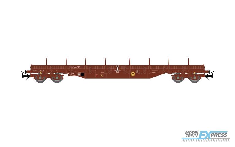 Jouef 6309 SNCF Infra, 4-axle stake wagon, Uas type (ex Res), ep. VI