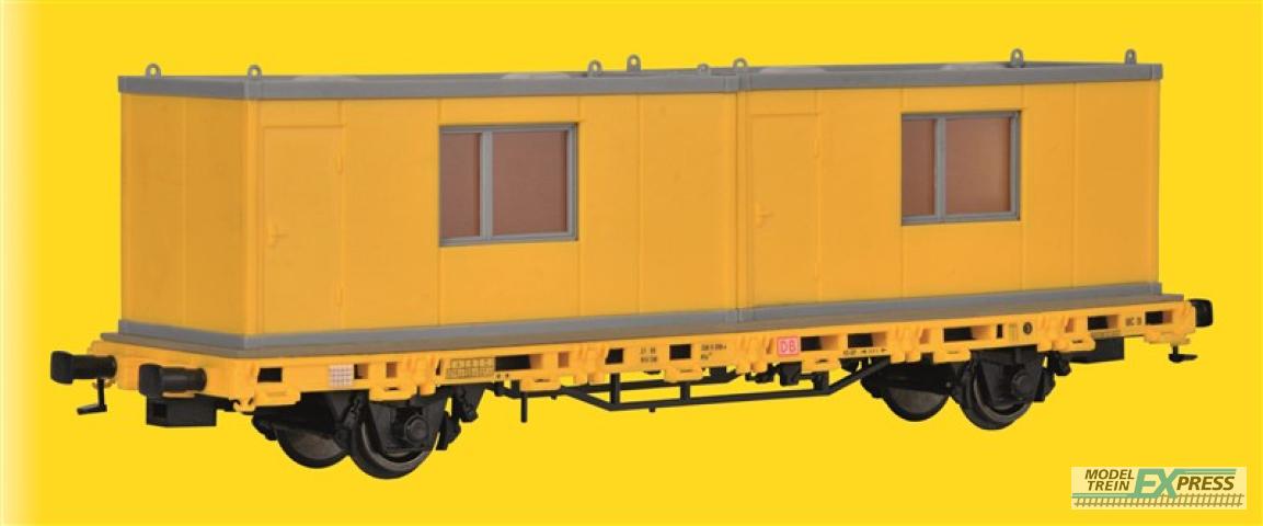 Kibri 26268 H0 Niederbordwagen mit 2 Containern GleisBau,Fertigmodell