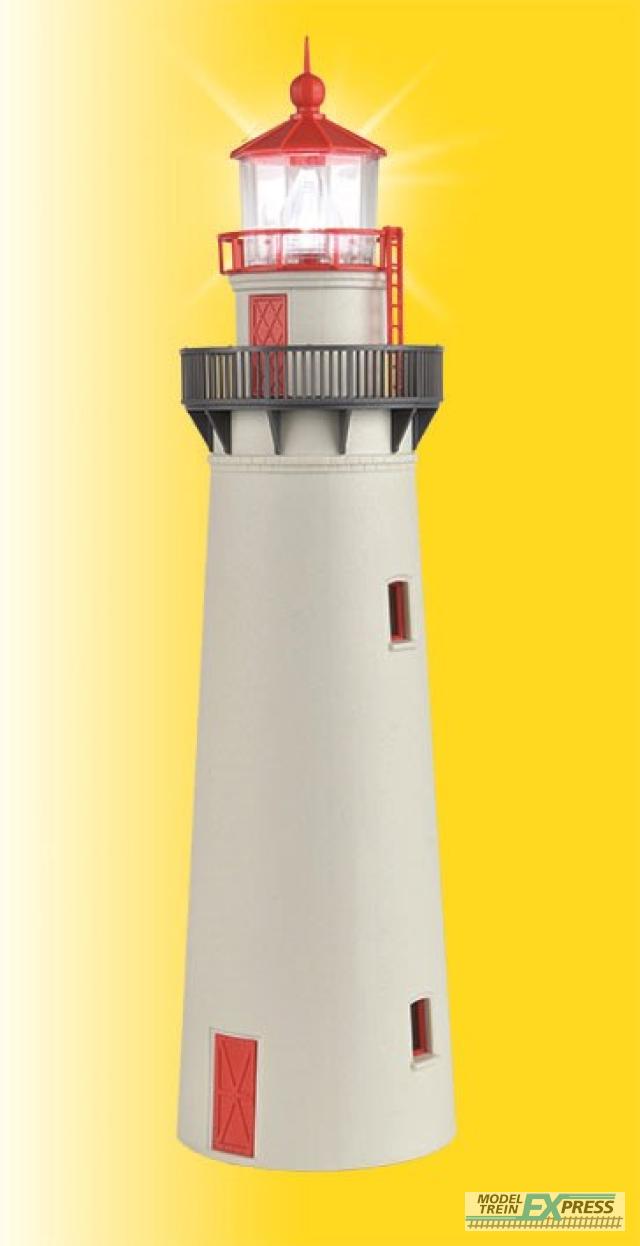 Kibri 39170 H0 Leuchtturm mit LED-Leuchtfeuer,Funktionsbausatz