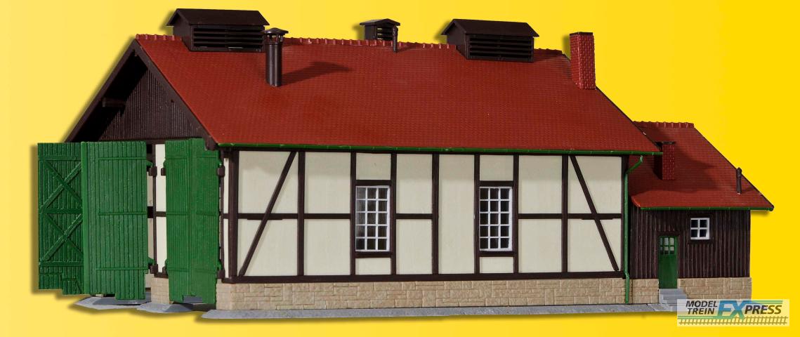 Kibri 39438 H0 Lokschuppen, zweiständig