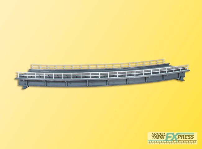Kibri 39706 H0 Stahlträgerbrücke gebogen, eingleisig