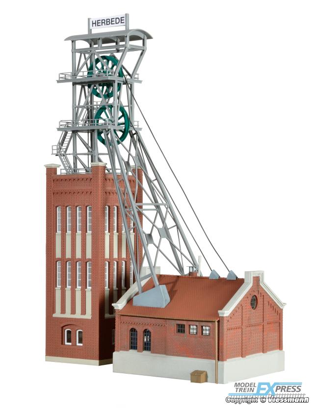 Kibri 39845 H0 Förderturm mit Maschinenhaus inkl. Antrieb- ersetzt 49845