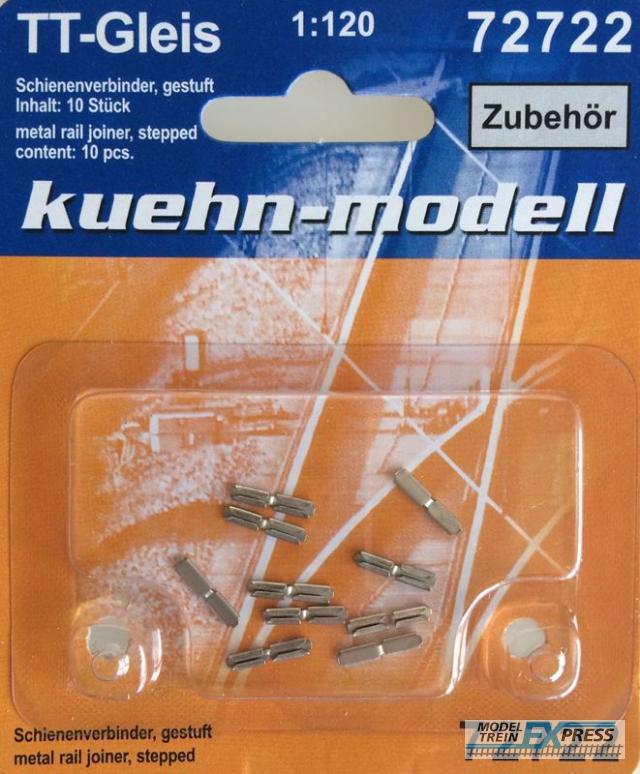 Kuehn 72722 Schienenv. gestuft Pack.10Stk.