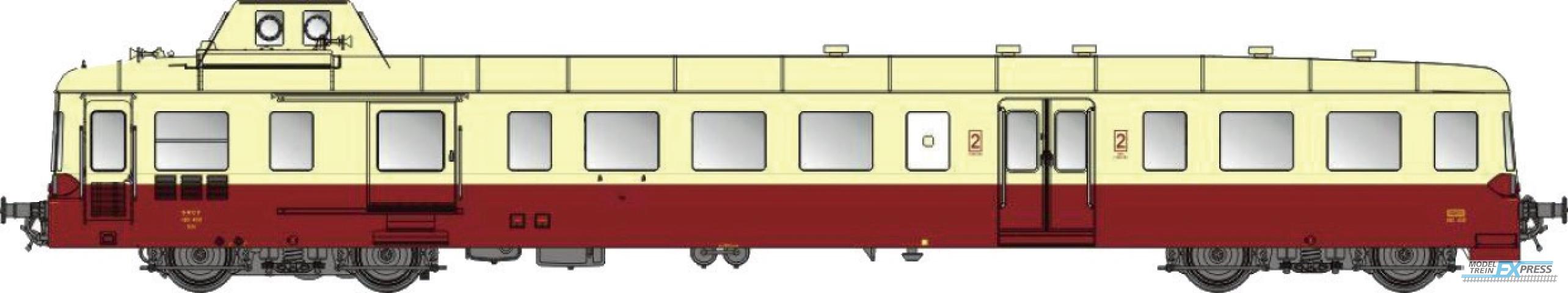 LS Models 10139 X 38XX, rood/creme, 2e klass, Bordeaux  /  Ep. IV  /  SNCF  /  HO  /  DC  /  1 P.