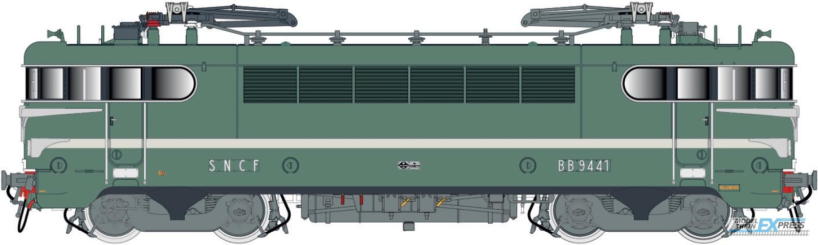 LS Models 10239S BB 9441, originele livrei, hoog dak / Ep. IIID / SNCF / HO / DC SOUND / 1 P.