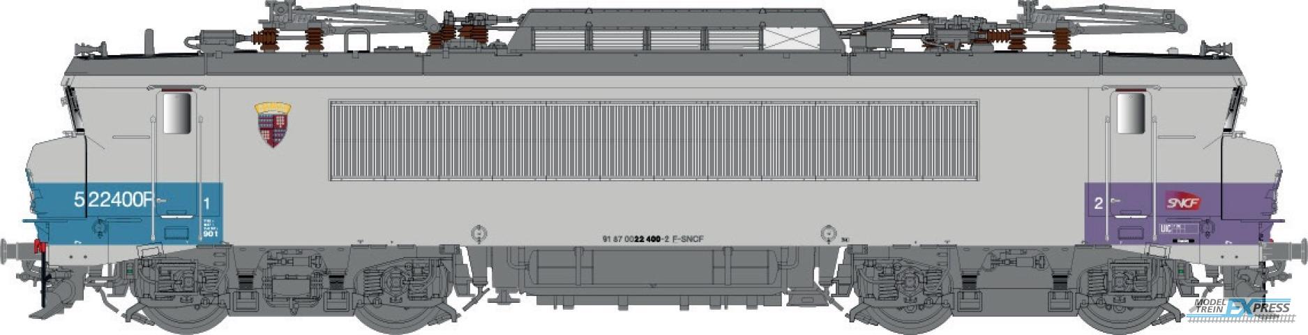 LS Models 11057S BB22400R, gris/violet,  /  Ep. VI  /  SNCF  /  HO  /  DC SOUND  /  1 P.