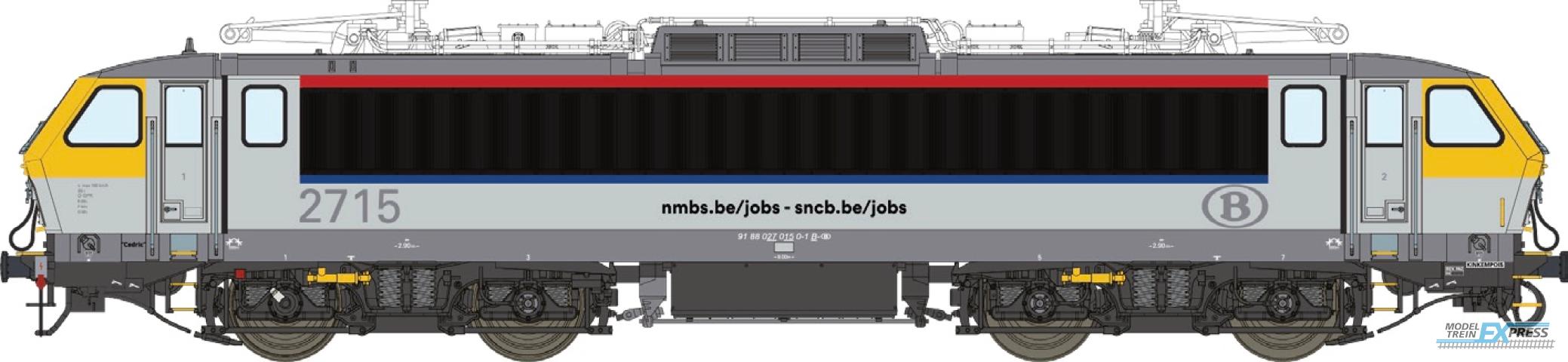 LS Models 12058S E-loc 2715, New Look / Ep. VI / SNCB / HO / DC SOUND / 1 P.