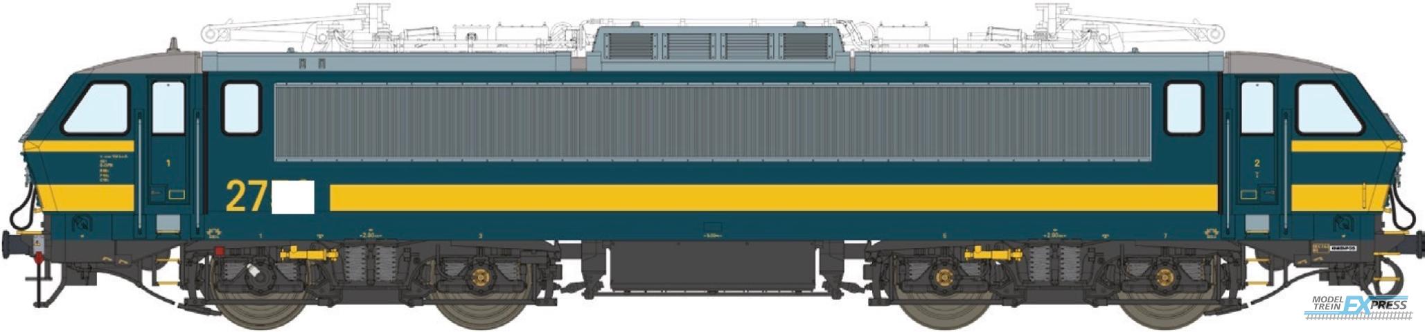 LS Models 12066S E-loc 27XX, blauw/geel / Ep. VI / SNCB / HO / DC SOUND / 1 P.