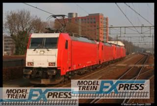 LS Models 14503 E 186114 + BD, rood + rood/wit, airco, Benelux verkeer  /  Ep. V  /  NS  /  HO  /  AC  /  2 P.
