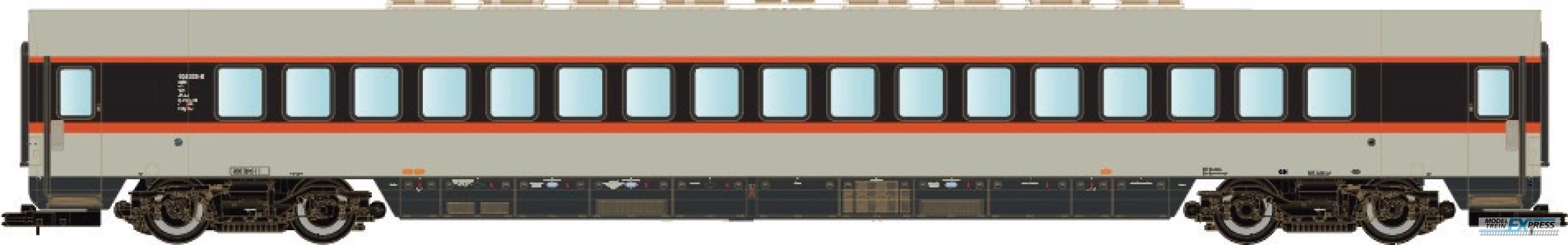 LS Models 16004 DB ET 403, coach-rijtuig, grijs/rood/zwart, IC, versterkingswagen  /  Ep. IVa  /  DB  /  HO  /  DC  /  1 P.
