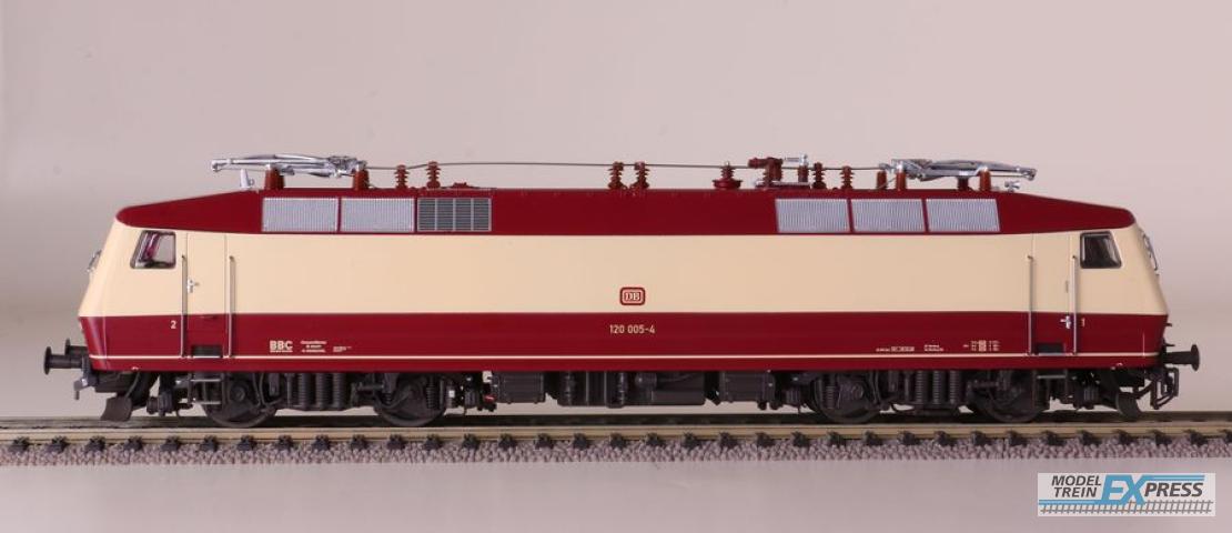 LS Models 16082S 120, rood/beige, veranderte front, DB logo, dak voorserie versie  /  Ep. IV  /  DB  /  HO  /  DC SOUND  /  1 P.