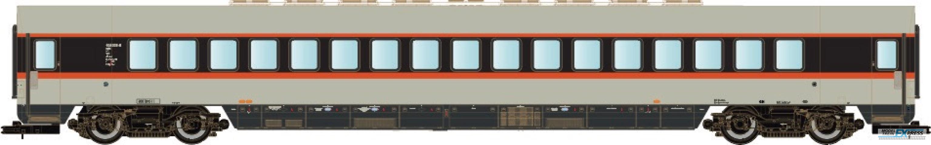 LS Models 16500-1 Aanvullingswagen voor ET 403 (16500(S)), grijs/rood/zwart, IC / Ep. IVc (1981) / DB / HO / AC / 1 P.