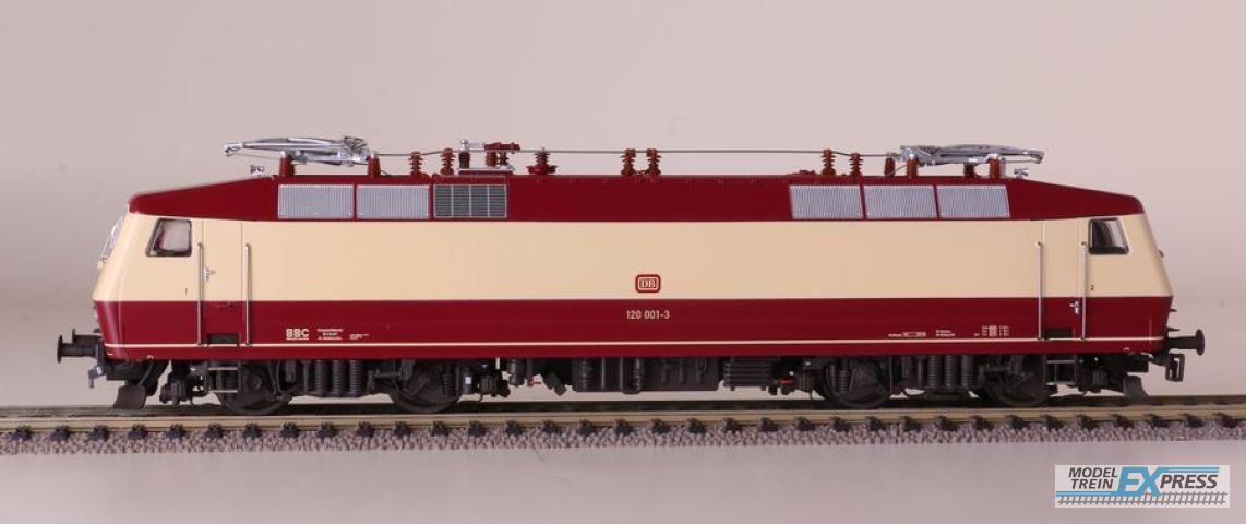 LS Models 16581 120, rood/beige, afleverings toestand, DB logo, dak voorserie versie  /  Ep. IV  /  DB  /  HO  /  AC  /  1 P.