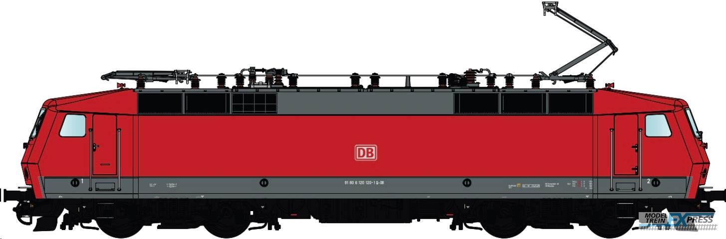 LS Models 16588S DB-AG 120 207-6 e-loc, verkeersrood, DB Regio / Ep. VI / SEL / HO / AC SOUND / 1 P.