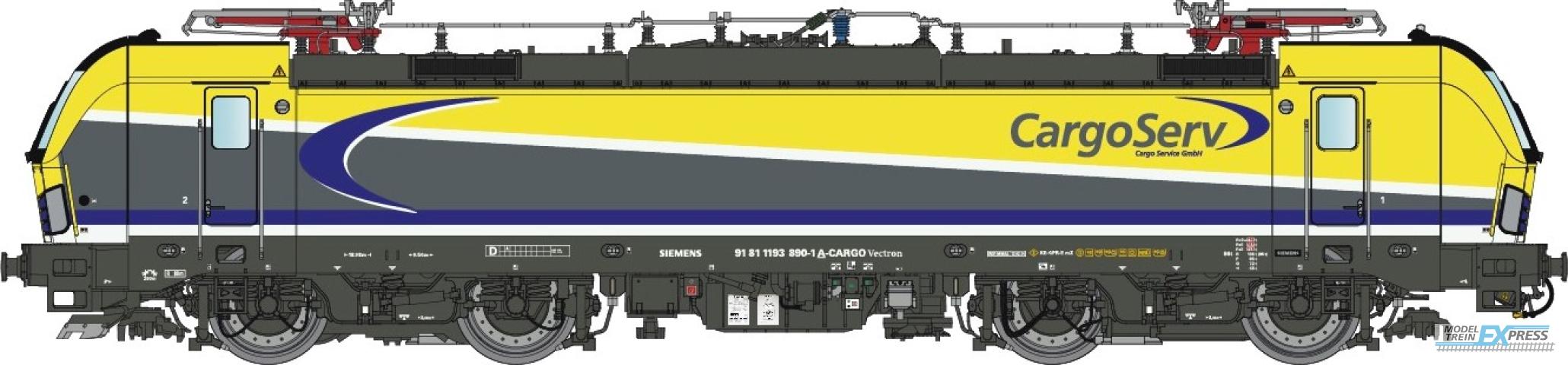 LS Models 18005S A-CARGO, yellow/silver, blue lines, CargoServ, Ep.VI  /  Ep. ---  /  ---  /  ---  /  ---  /  ---
