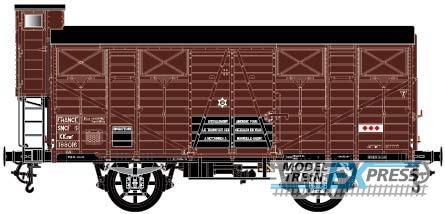 LS Models 30368 OCEM 19, open wagon, bruin, SNCF  /  Ep. IIIA  /  SNCF  /  HO  /  DC  /  1 P.