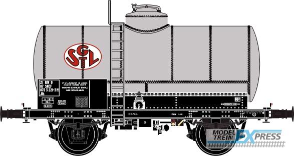 LS Models 30454 Ketelwagen, zonder remmersbordes, grijs, SGTL / Ep. IVa / SNCF / HO / DC / 1 P.