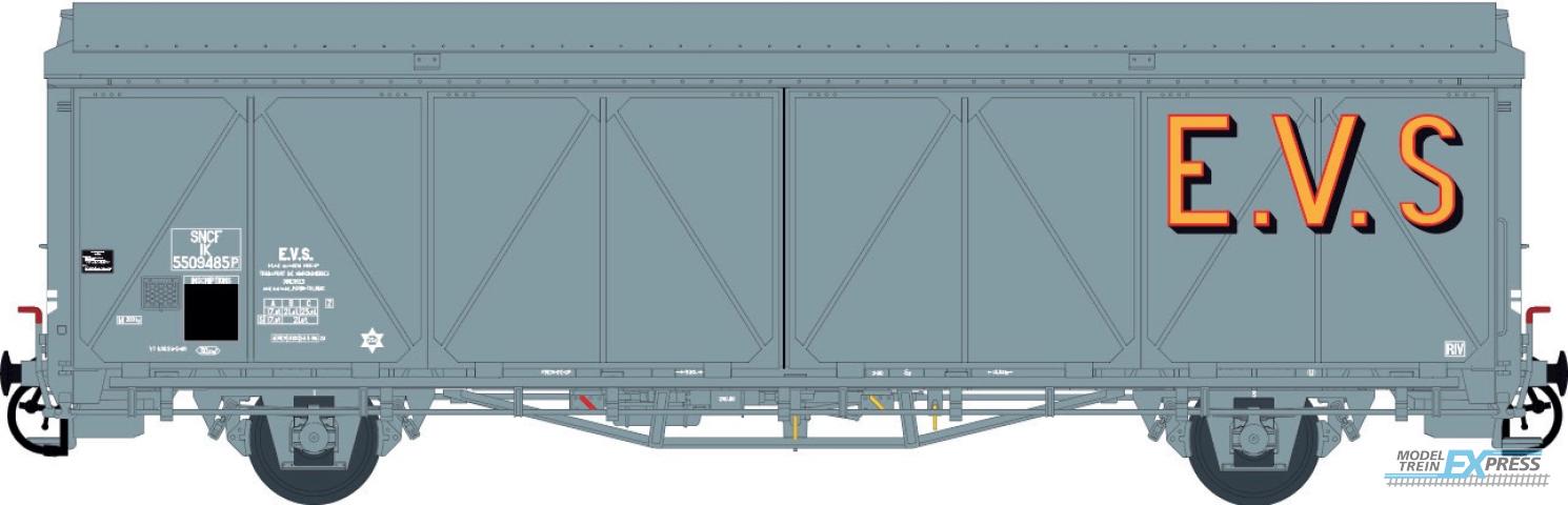 LS Models 30682 EVS IK, grijs, versterkte wanden, hoog dak / Ep.III / SNCF / HO / DC / 1 P.