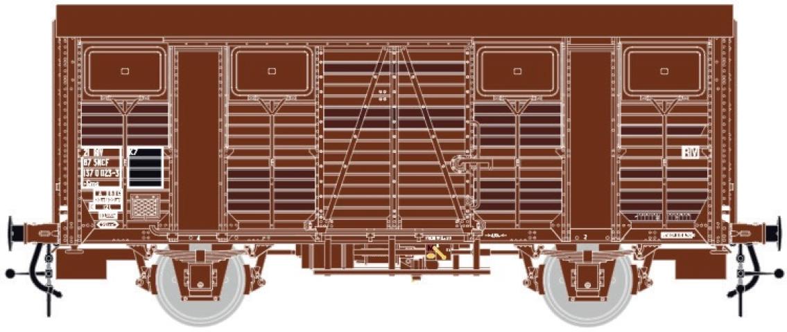 LS Models 31301 OCEM Gms / Ep. IVA / SNCF / HO / DC / 1 P.