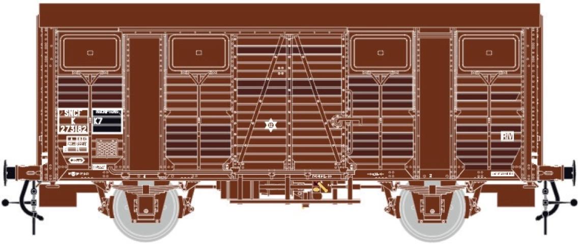 LS Models 31307 OCEM K 29 / Ep. IV / SNCF / HO / DC / 1 P.