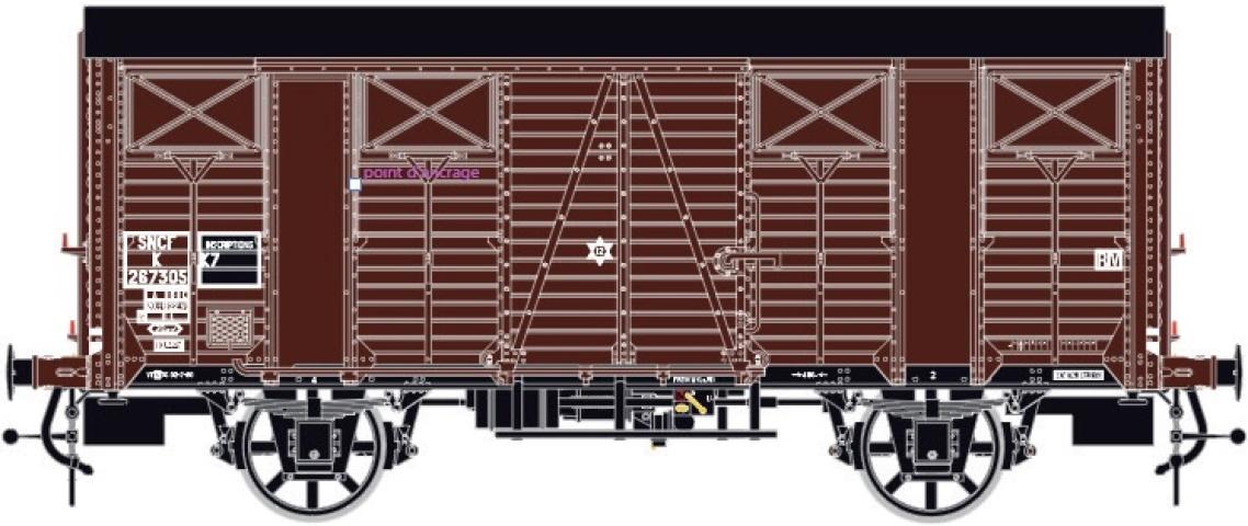 LS Models 31308 OCEM K 29 / Ep. IIIB / SNCF / HO / DC / 1 P.