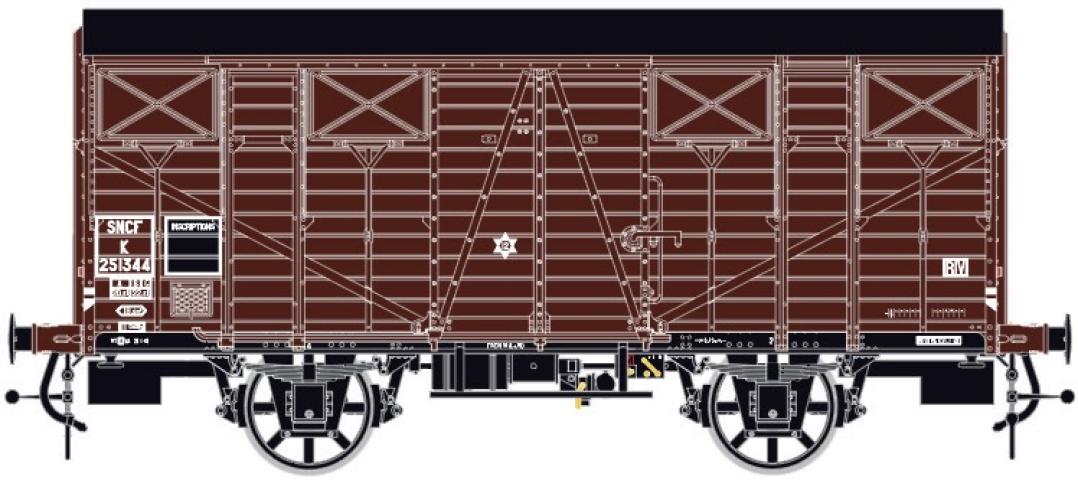 LS Models 31312 OCEM K 19 / Ep. IIIB / SNCF / HO / DC / 1 P.