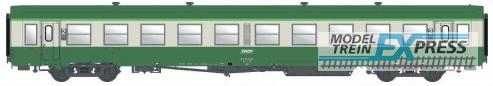 LS Models 40034 USI B10t U61, groen/grijs, groen dak, geel omkaderd logo, Y16  /  Ep. VI B  /  SNCF  /  HO  /  DC  /  1 P.
