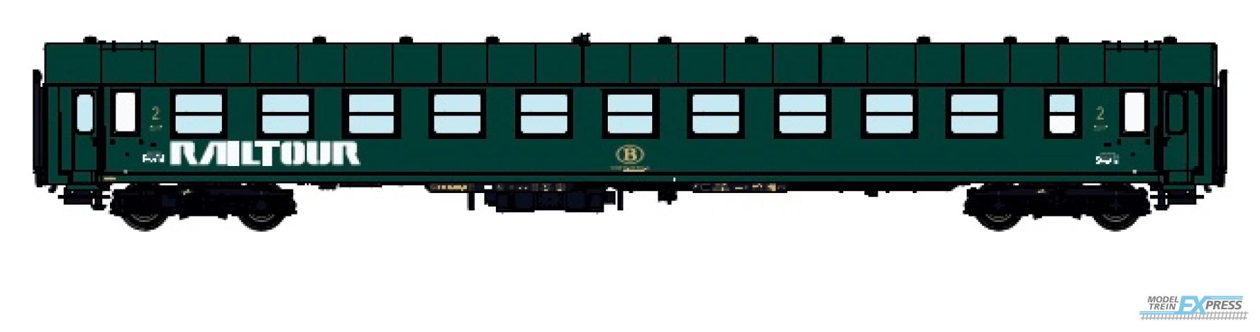 LS Models 42074 I5 Bc, groen, UIC nummer, 1 X RAILTOUR  /  Ep. IV  /  SNCB  /  HO  /  DC  /  1 P.