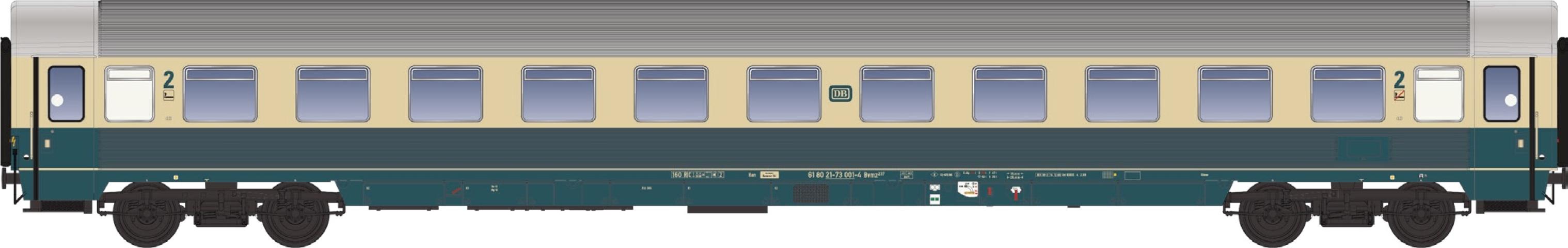 LS Models 46013-2AC Bvmz 237.4, oceaanblauw/beige / Ep. IVc / DB / HO / AC / 1 P.