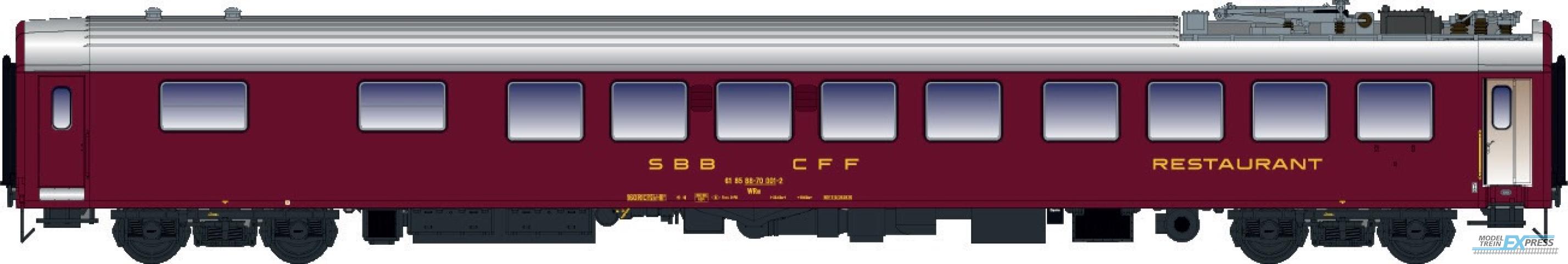 LS Models 472005 WRm, rood, oude logo  /  Ep. IV  /  SBB  /  HO  /  DC  /  1 P.