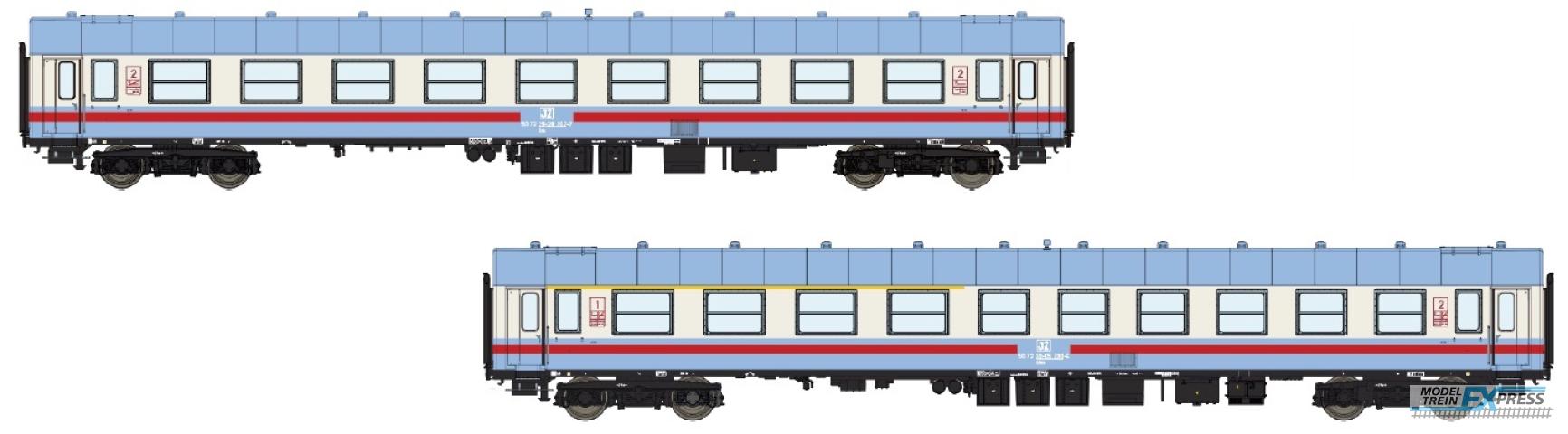 LS Models 48073 ABm+ Bm, beige/blauw, oude logo  /  Ep. IV  /  JZ  /  HO  /  DC  /  2 P.