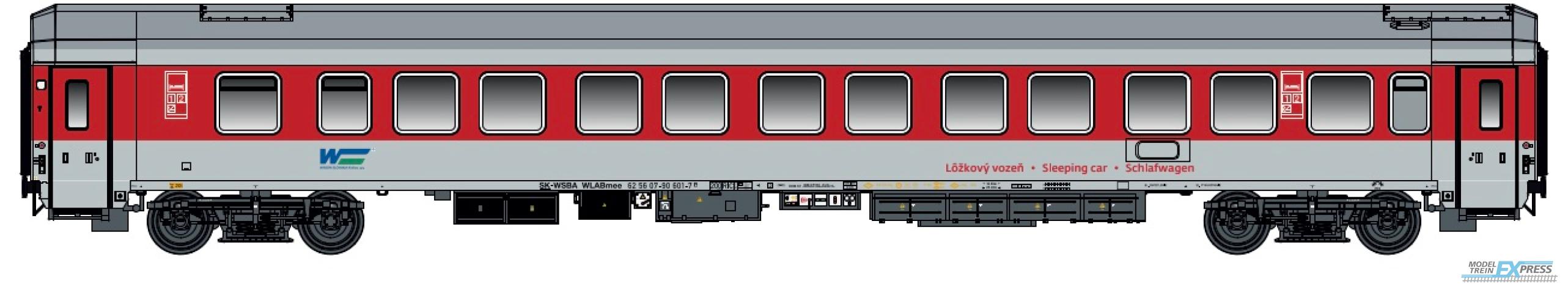 LS Models 48209 Slaaprijtuig WLABmee "Wagonservice Travel" / Ep. VI (2015) / Wagonservice Travel / HO / DC / 1 P.