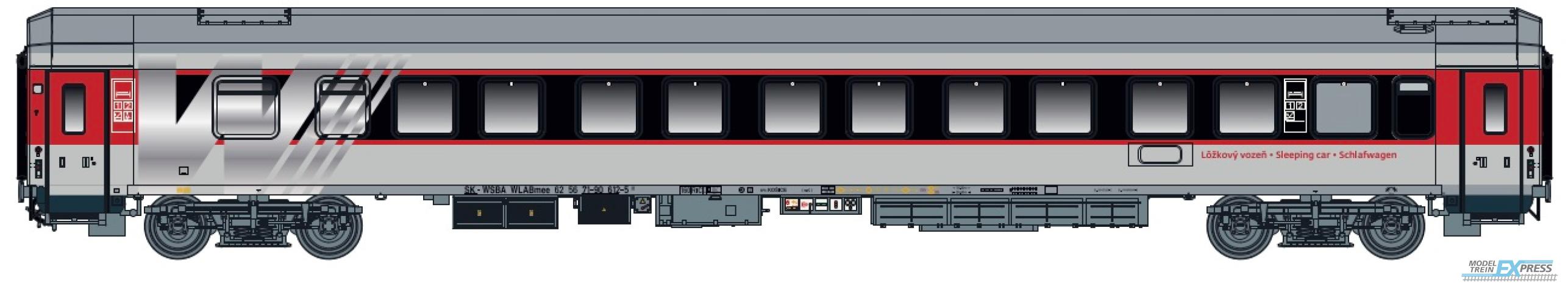 LS Models 48210 Slaaprijtuig WLABmee "Wagonservice Travel" / Ep. VI (2015) / Wagonservice Travel / HO / DC / 1 P.