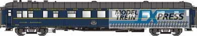 LS Models 49195 WR, blauw, livrei 1956, CIWL, monogram, 150 km/h voor Capitole en vlagtreinen  /  Ep. IIIC  /  CIWL  /  HO  /  DC  /  1 P.