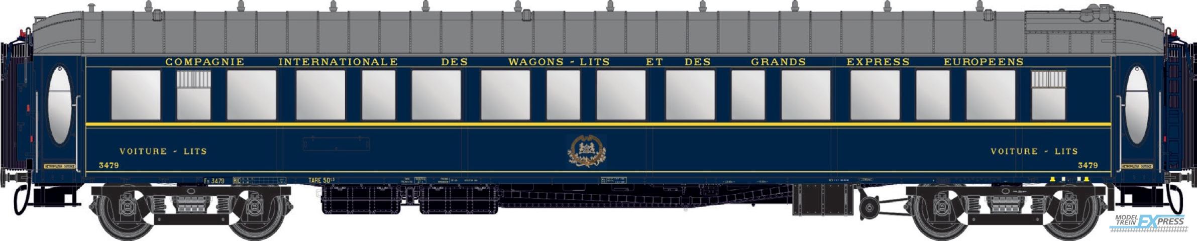 LS Models 49235 Lx 20, blauw, Metro, CIWL, monogram  /  Ep. IIIB  /  CIWL  /  HO  /  DC  /  1 P.