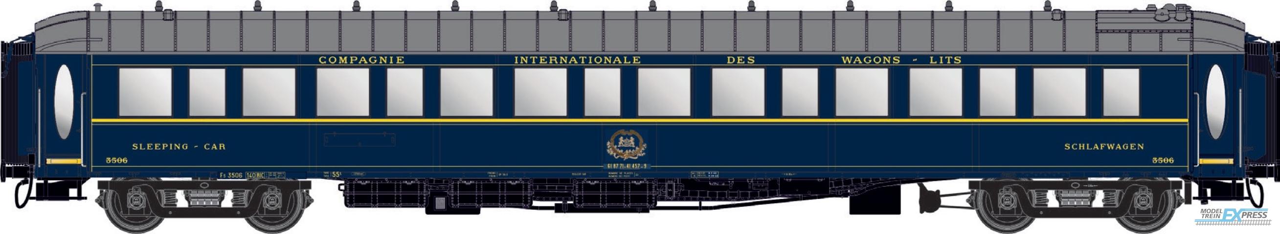 LS Models 49243 Lx 16, blauw, EIC, CIWL, monogram  /  Ep. IV  /  CIWL  /  HO  /  DC  /  1 P.