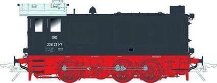 Lenz 40110-02 DIESELLOK BR236 231-7, DB, EP.4