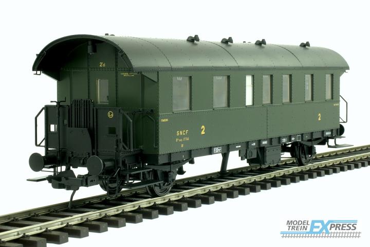 Lenz 41110-31 DONNERBÜCHSE 2. KLASSE, SNCF, EP.3, RAL 6007 (?/25) *