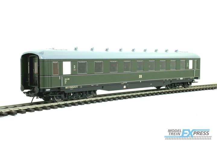 Lenz 41261-04 Schürzenwagen C4ü-38, DR, Epoche 3, RAL 6007